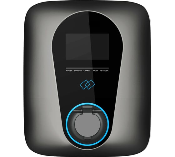 Изображение товара Зарядная станция smplENERGY с розеткой Т2 SMART Cotidi 22кВт (Ethernet, OCРP, Bluetooth, Wifi/ 4G, RFID, App), датчик тип В SESMARTAC22T2S