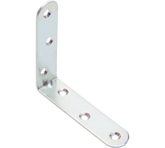 Изображение товара Уголок меб. СКОБЯНОЙ 80*80*20 (4шт) цинк (упак.) 002618