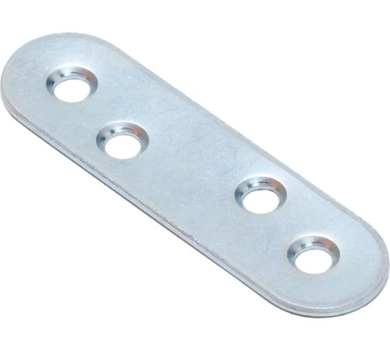 Изображение товара Пластина крепежн. СКОБЯНОЙ ПК-60 60*16*2 (6шт) цинк (упак.) 002608