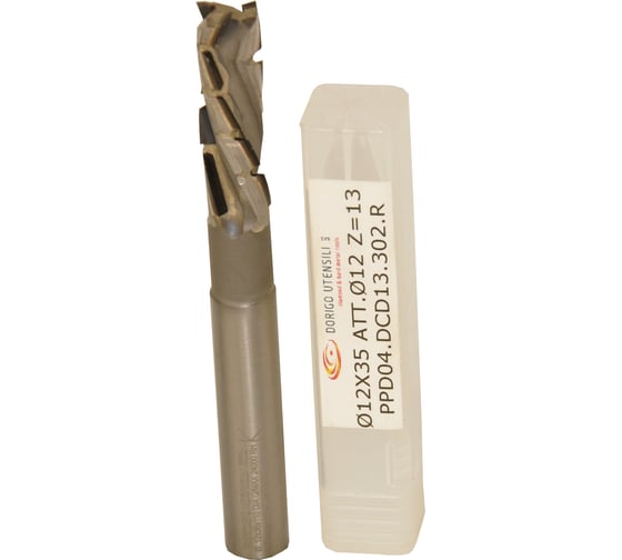 Изображение товара Фреза концевая алмазная Dorigo Нестинг DA: Ø12x35x110 Z=13 H=3 RH PPD04.DCD13.302.R