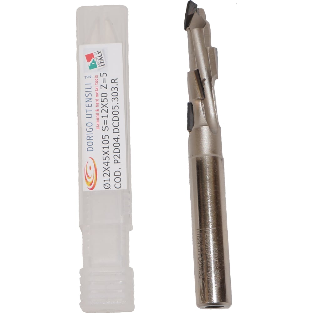 Изображение товара Фреза концевая алмазная Dorigo DA Ø12x45x105 Z.1+1
