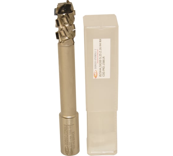 Изображение товара Фреза концевая алмазная Dorigo корпус спецсталь D. 25x44.5x200 25x55 Z=16 H=4 RH PRD.15861R