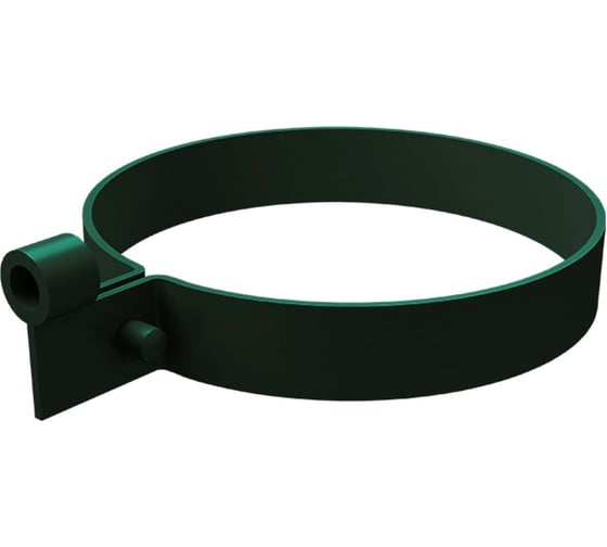 Изображение товара Хомут трубы Lite ПВХ GL зелёный (RAL 6005) Grand Line 267536