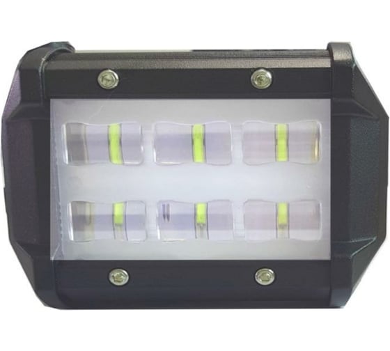 Изображение товара Светодиодная балка Nord-Yada 18 Вт, 6 диодов, 5D ближний чёткая граница 98х78х65 907672