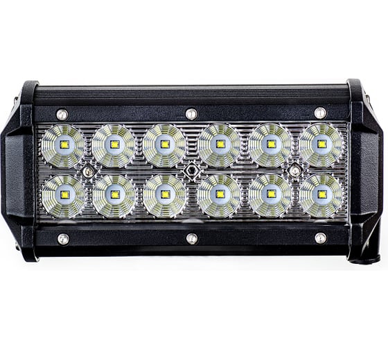 Изображение товара Светодиодная балка Nord-Yada 36 Вт, 12 диодов, ближний 167х80х65 906084