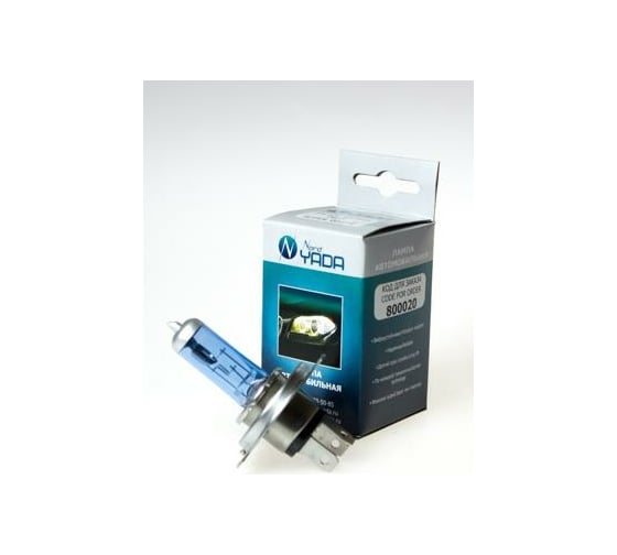 Изображение товара Лампа Nord-Yada H4 12V 60/55W P43t SUPER WHITE 800020