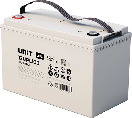 Изображение товара Аккумуляторная батарея UNIT 12В-105Ач 12UPL100