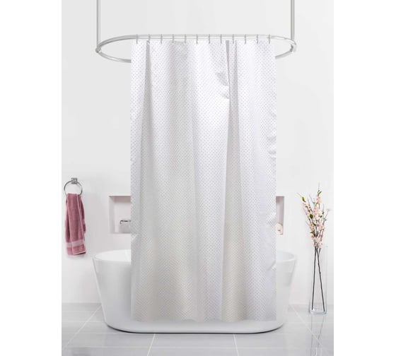 Изображение товара Штора для ванн Dasch 180х200 BT-829986, Золотые стразы 13814