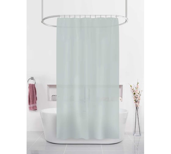 Изображение товара Штора для ванн Dasch PEVA GX003-BL,180х180, синий 13666