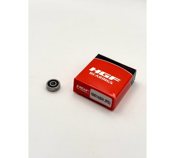 Изображение товара Подшипник HGF 180014 (604 2RS) 4х12х4мм Т18_10536