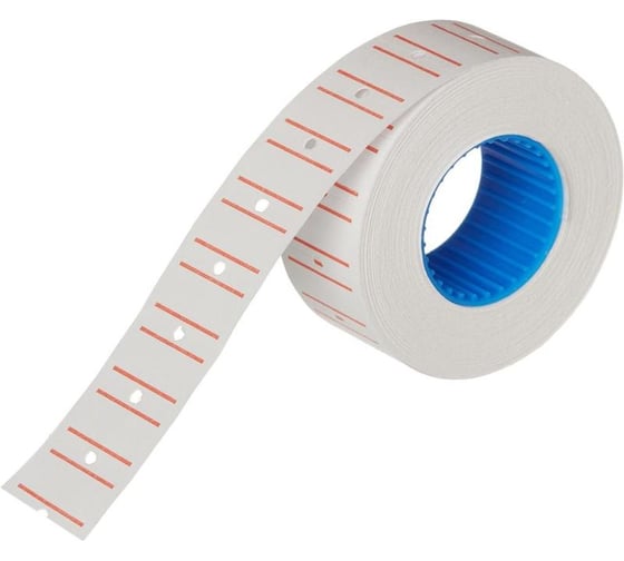 Изображение товара Этикет-лента ООО Комус 21,5х12 белая прям 1000шт/рул 10рул/уп 72138