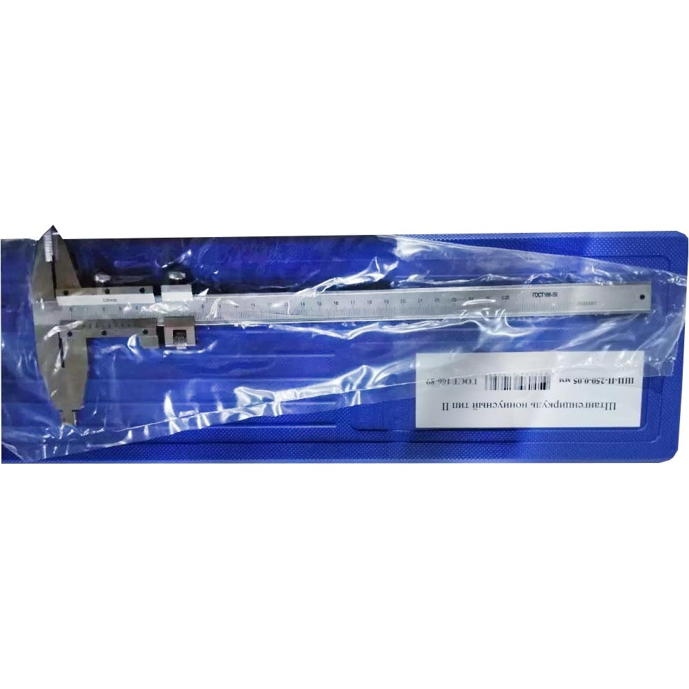 Изображение товара Штангенциркуль ИПК ШЦ-II 0-250 мм-0.05 точный измерительный инструмент