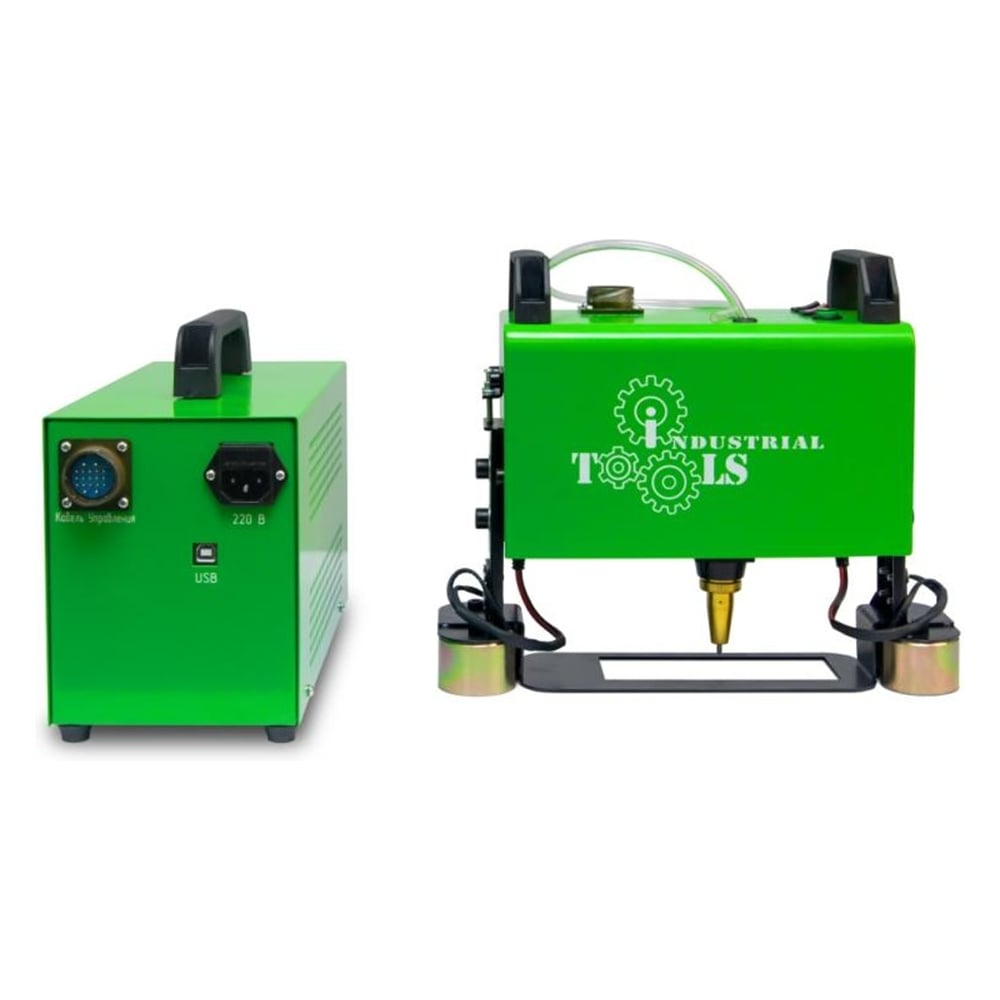 Изображение товара Ручной пневматический ударно-точечный маркиратор Индастриал Тулз МРП-1240USB 120х40