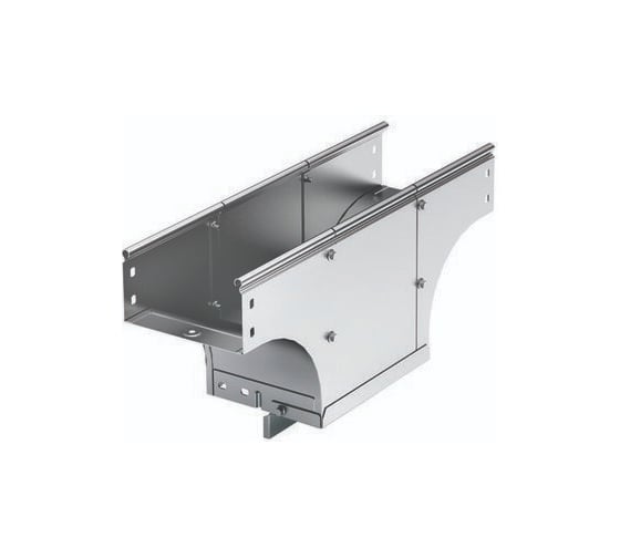 Изображение товара Ответвитель DKC TDS T образный вертикальный универсальный основание 150 H100 в комплекте с крепежными элементами и соединительными 1 УП 37173K