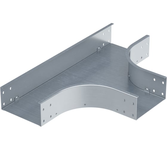 Изображение товара Ответвитель DKC Т образный 50x100, 1,2 мм, в комплекте с крепежными элементами и соединительными пластинами, необходимыми дл 1 УП STN510K