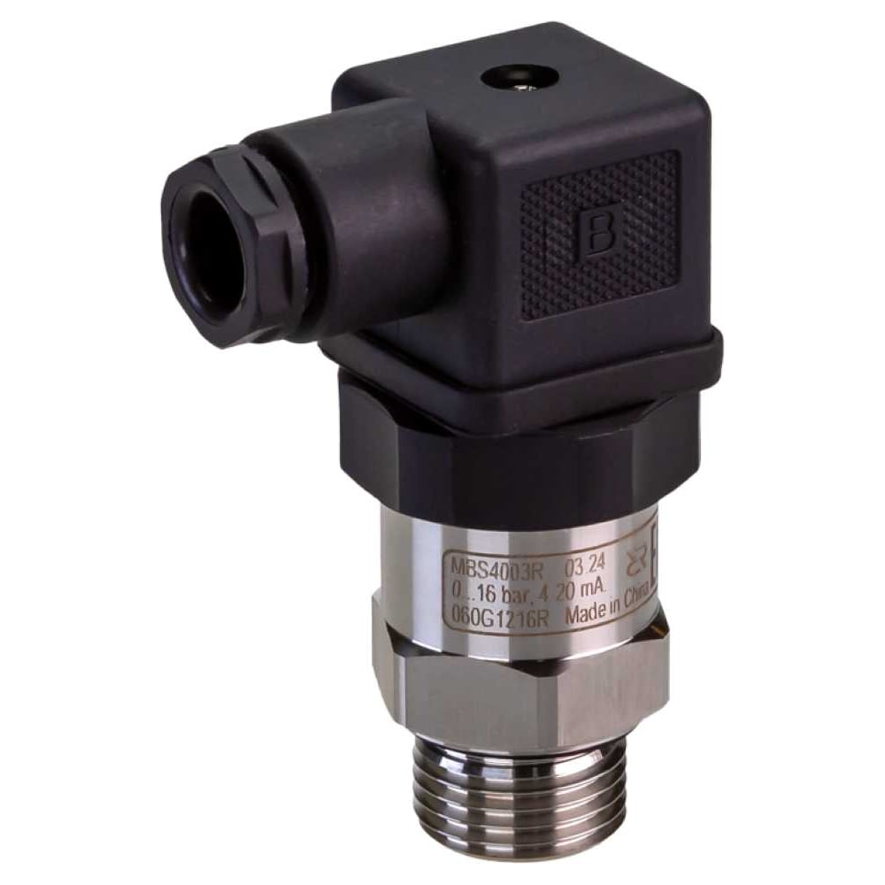 Изображение товара Преобразователь (датчик) давления Ридан MBS4003R диапазон измерения 0-25 бар, выходной сигнал 4-20 мА, присоединение G 1/4 060G1425R