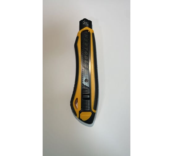 Изображение товара Универсальный выдвижной нож SENSH 18 мм, с пластиково-резиновой ручкой SH-11342