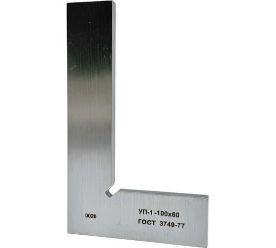 Изображение товара Угольник TORNERI УП 100x60 мм, класс 1 039008