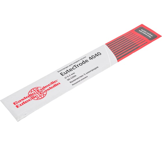 Изображение товара Электроды CASTOLIN  EutecTrode 4040 (NiFe-CI), д.3,2мм, упак.5шт., 71101067