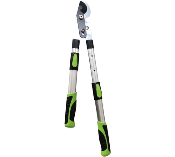 Изображение товара Садовый сучкорез-кусторез Green Boom с зубчатым механизмом и телескопическими ручками 68-100 см GTA13003
