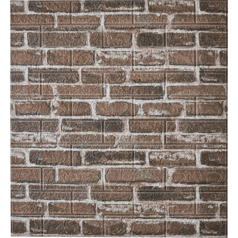 Изображение товара 3D панели LAKO MEGA DECOR 70x77 см, кирпичная кладка, 6 мм, 20 шт