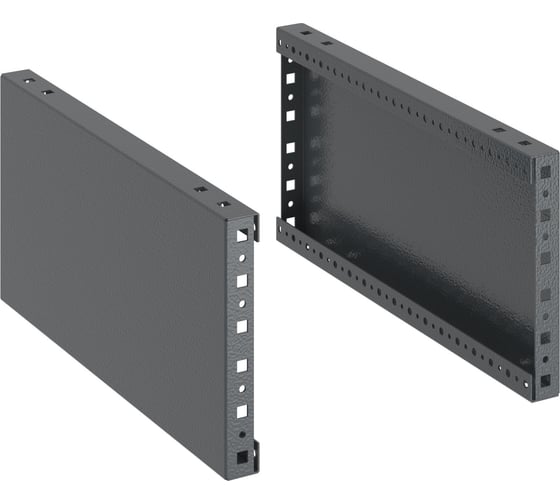 Изображение товара Панели цоколя DKC для корпусов CQE CQE N, ШхГ 400 мм, В=200 мм, RAL7011, комплект 2 шт. 1 КМП R5NFP42