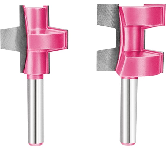 Изображение товара Набор фрез PROCUT (2шт) для сращивания Шип-паз конусный D=32x32 S=8 607852P