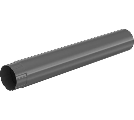 Изображение товара Труба водосточная МЕТАЛЛИК и КО 100x3000, цинк, 0.50 (RAL 7024) О0000086822