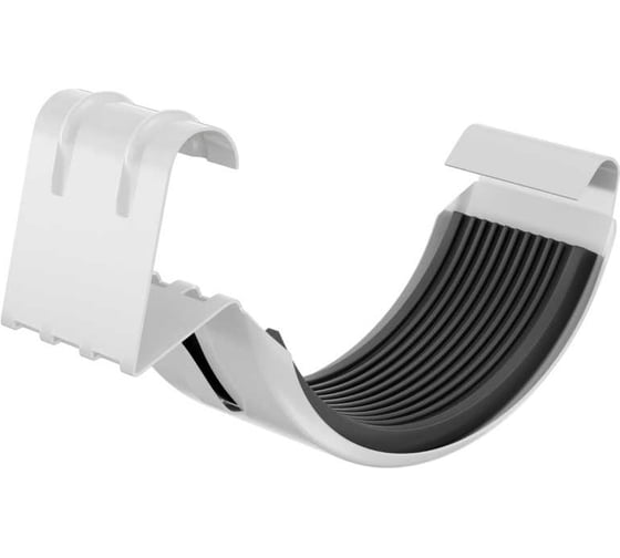 Изображение товара Соединитель желоба МЕТАЛЛИК и КО цинк, 0.70 (RAL 9003) п/о НN_02169513