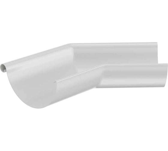 Изображение товара Желоб угловой наружний МЕТАЛЛИК и КО 135, цинк, 0.50 (RAL 9003) п/о НN_02169804