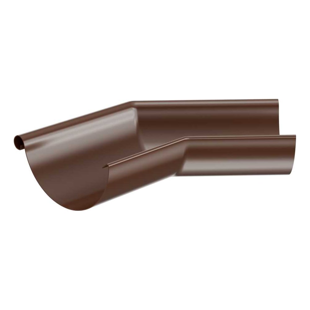 Изображение товара Угловой наружний желоб МеталлиК и Ко 135 цинк RAL 8017 высокое качество