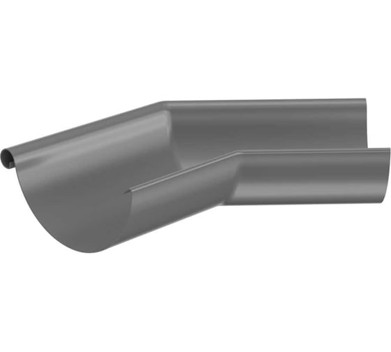 Изображение товара Желоб угловой наружний МЕТАЛЛИК и КО 135, цинк, 0.50 (RAL 7024) п/о О0000005598