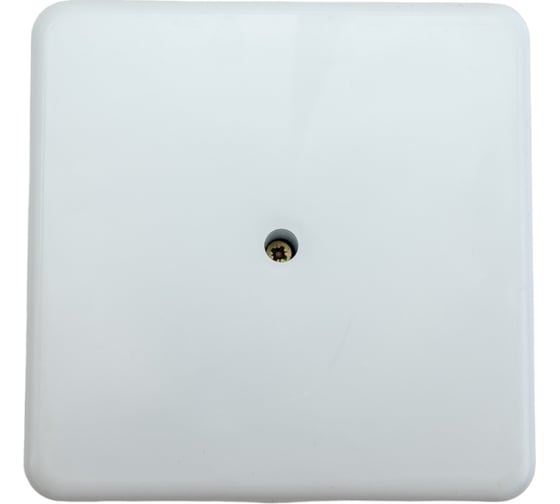 Изображение товара Распаечная коробка для кабель-канала УРАЛ ПАК 100х100х50мм, белая, без клеммы IP40 КР-513190100-024