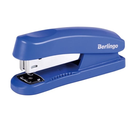 Изображение товара Степлер BERLINGO Universal №24/6, 26/6 до 30 листов, пластиковый корпус, синий H31001