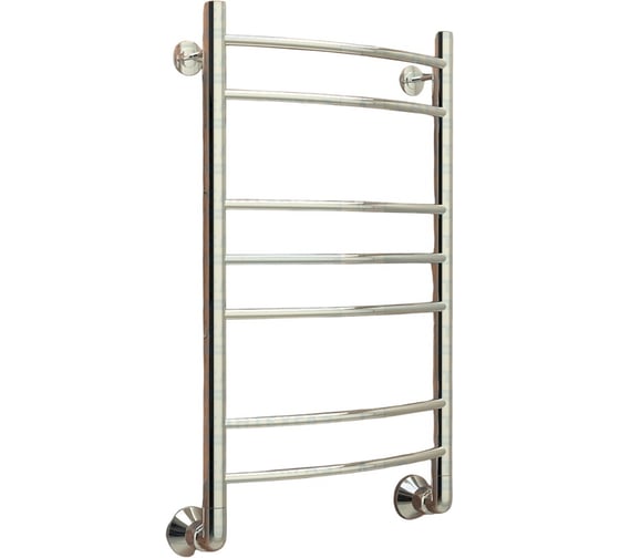 Изображение товара Полотенцесушитель ТЕРМОДИЗАЙН нерж. J (лесенка) W=500, H=600 (6 перекладин) 1/2в.р. TDJ007