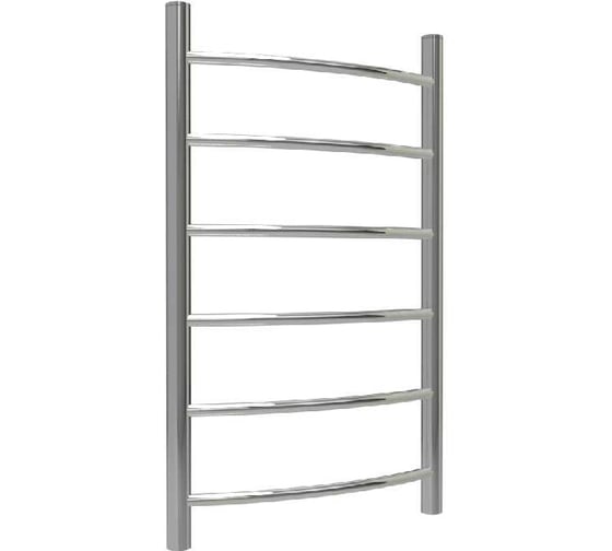 Изображение товара Полотенцесушитель ТЕРМОДИЗАЙН нерж. R (лесенка) W=500, H=500 (4 перекладины) 1/2в.р. TDR006