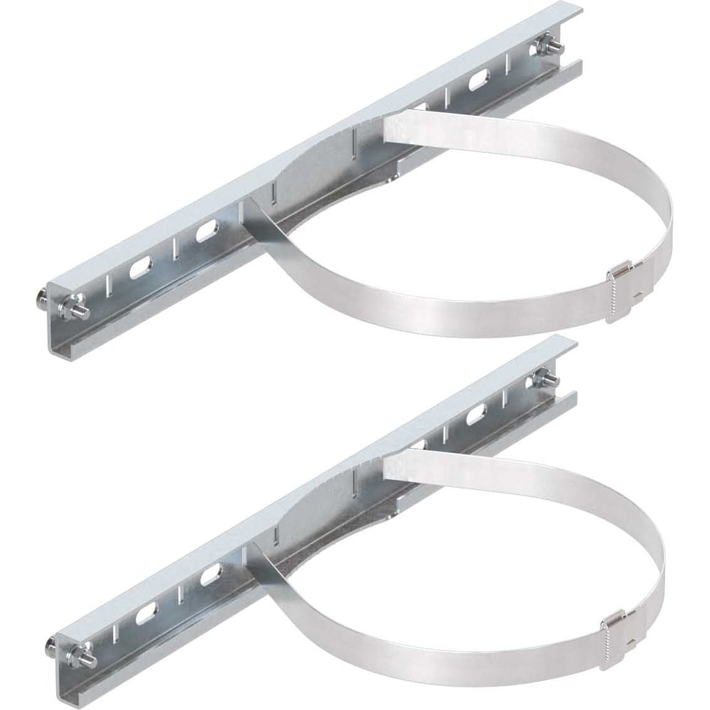 Изображение товара Комплект крепления на столб DKC для цельного навесного шкафа из фибергласа, Ш=500 мм 1 КМП CN5FB050