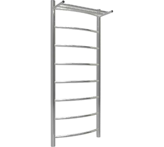 Изображение товара Полотенцесушитель ТЕРМОДИЗАЙН нерж. RP (лесенка с полкой) W=500, H=1200 (7 перекладин) 1/2в.р. TDRP007