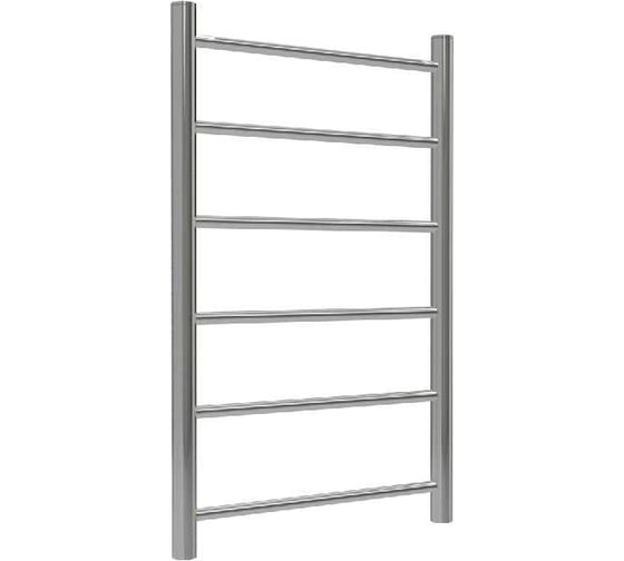 Изображение товара Полотенцесушитель ТЕРМОДИЗАЙН нерж. T (лесенка) W=500, H=800 (6 перекладин) 1/2в.р. TDT008