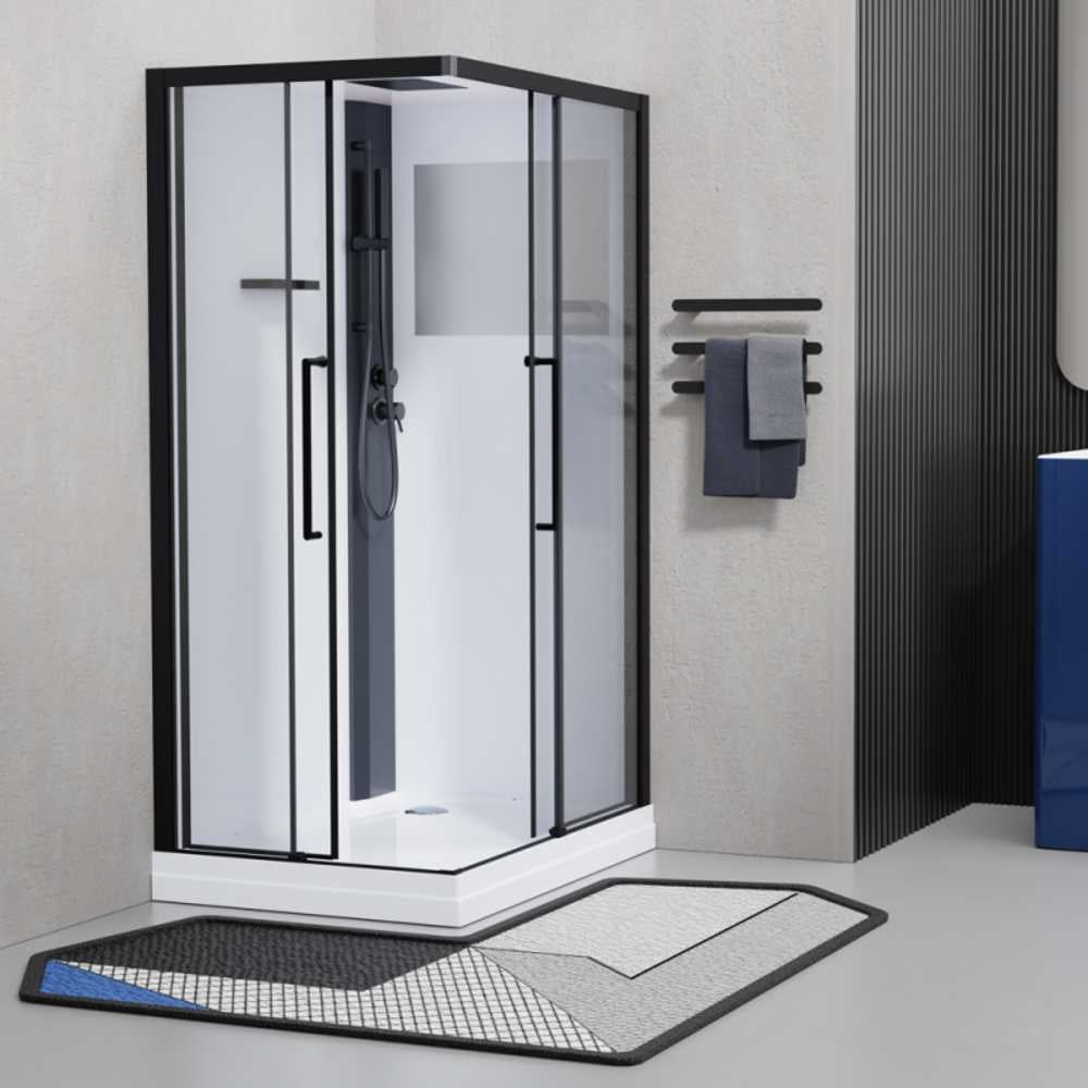 Изображение товара Душевая кабина Esbano ESM-129 CKR левый 1200x900 мм с низким поддоном