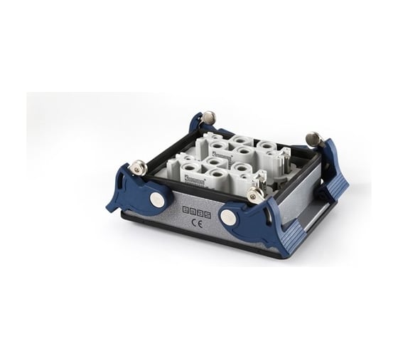 Изображение товара Розетка Emas низкая, 2-фиксатора, для панели, 12 полюсов, 2*4*80А+2*2*16A, EBM812PM44