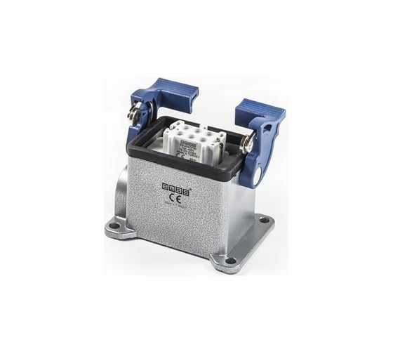 Изображение товара Угловая розетка Emas 6 полюсов EBM06PD12