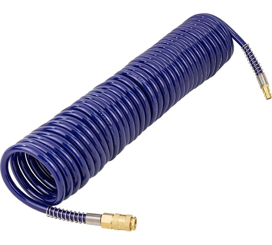 Изображение товара Шланг витой полиуретановый YATAFORCE 8 х 12мм х 10м с быстроразъемами YF-1208-10M(61482)