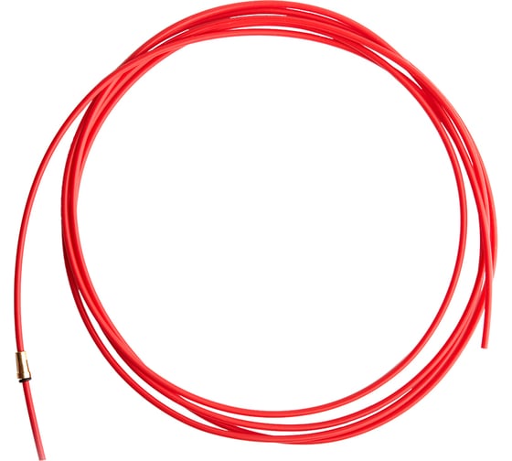 Изображение товара Канал подающий тефлоновый (1,0-1,2 мм, 5,5 м, красный) Optima XL126.0028