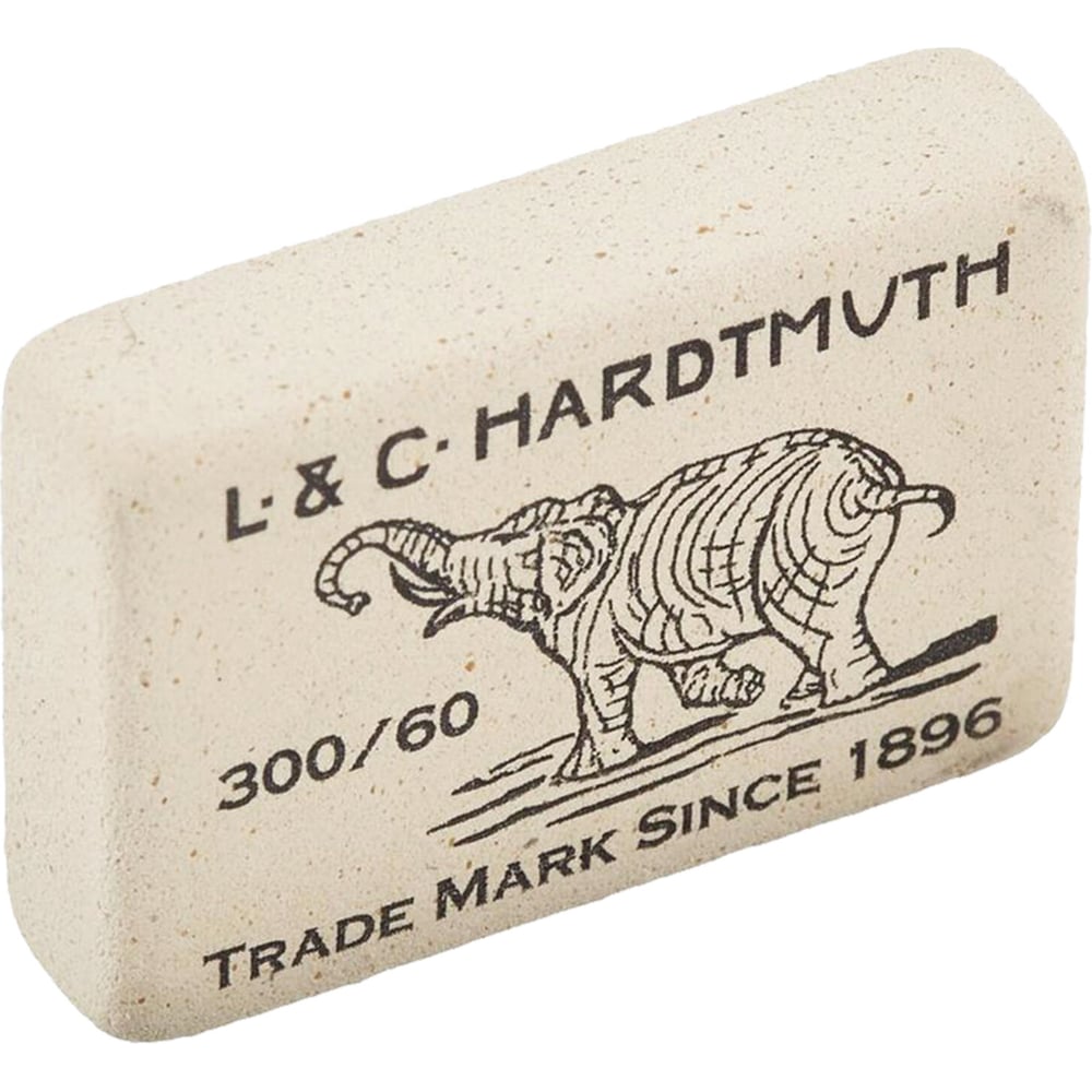 Изображение товара Ластик KOH-I-NOOR Слон 300/60 белый комплект 60 шт натуральный каучук