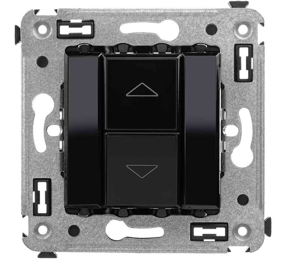 Изображение товара Механизм управления рольставней DKC в стену, Avanti, Черный квадрат 1 ШТ 4402183