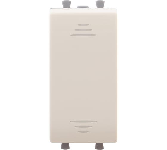 Изображение товара Переключатель DKC модульный, Avanti, Ванильная дымка, 1 модуль 1 ШТ 4405111