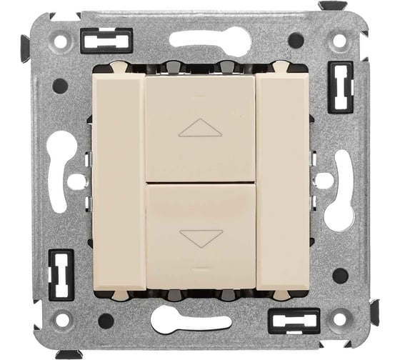 Изображение товара Механизм управления рольставней DKC в стену, Avanti, Ванильная дымка 1 ШТ 4405183