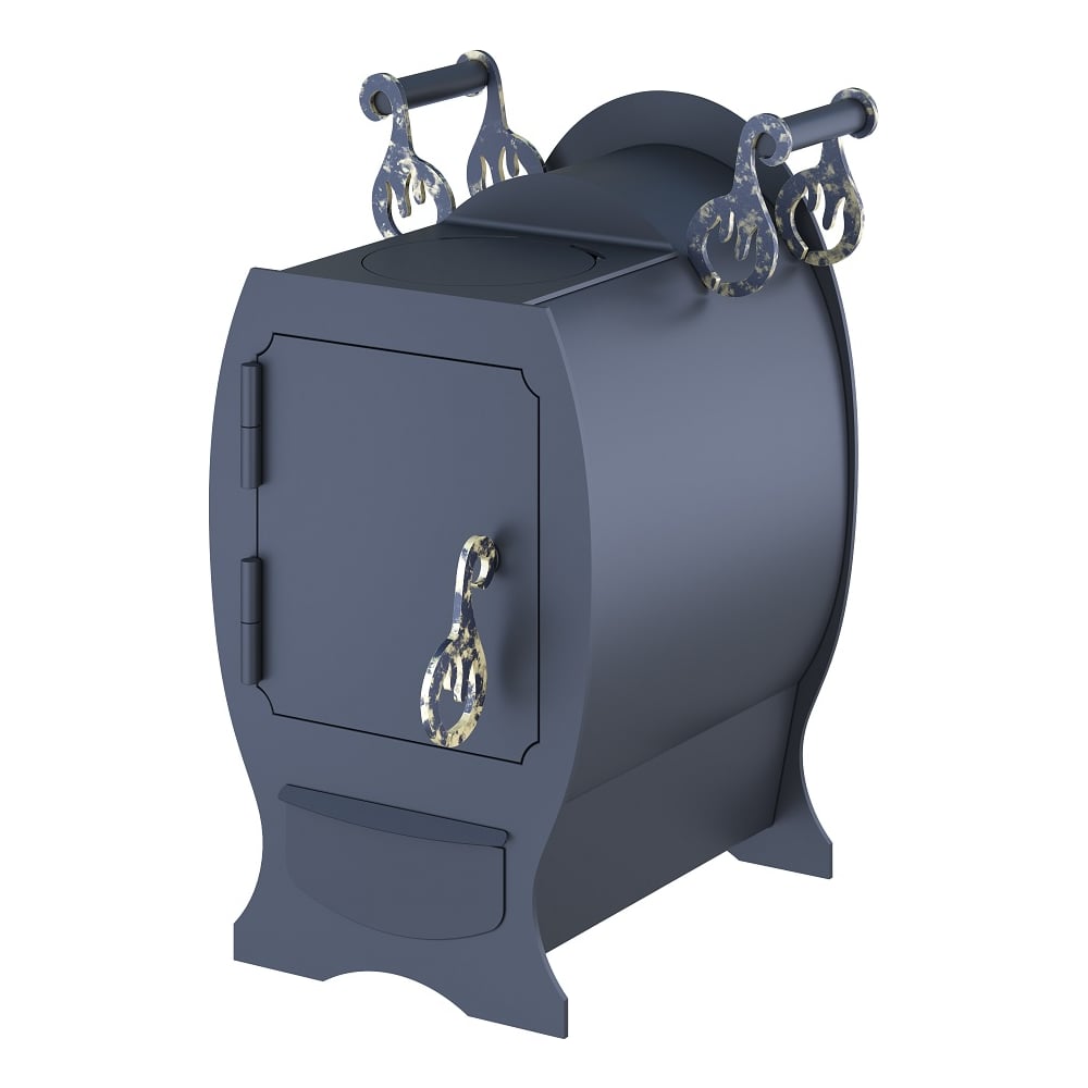 Изображение товара Отопительная печь Царь Печи Буржуйка мини с конфоркой (8мм) УТ000035100