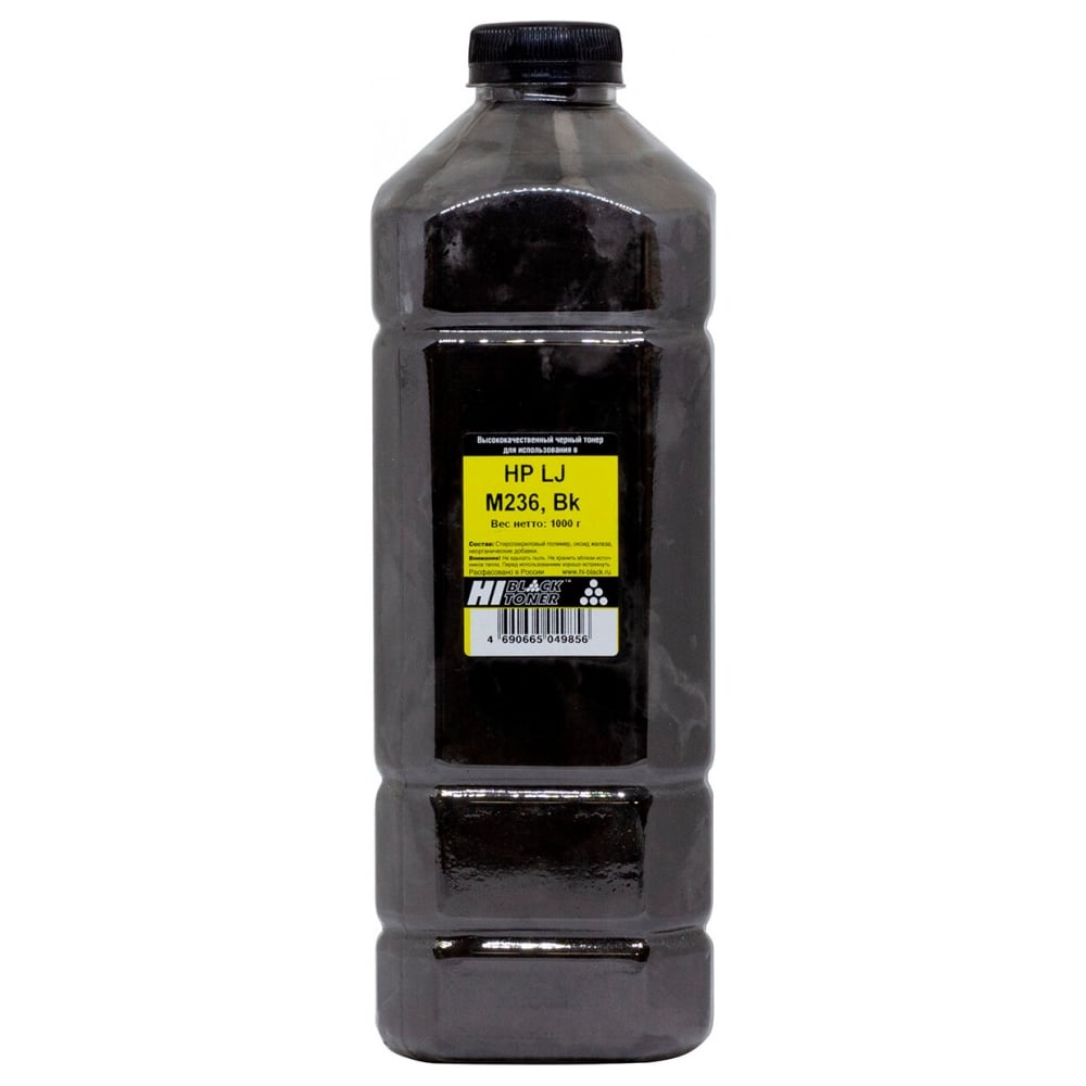 Изображение товара Тонер Hi-Black для HP LJ M236 1 кг канистра черный высокая качество